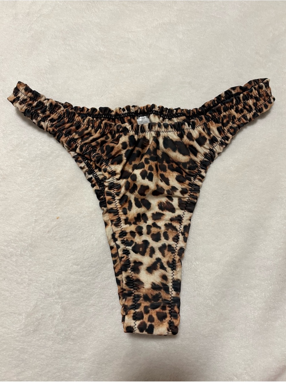 Strawberry Milk Mob Bikini Bottoms, Size Medium
